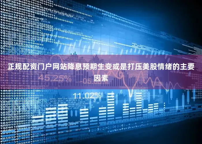 正规配资门户网站降息预期生变或是打压美股情绪的主要因素