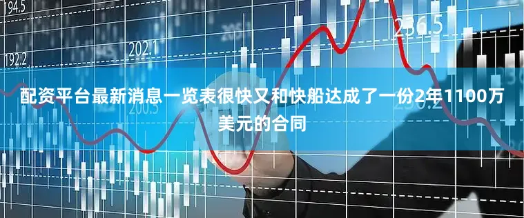 配资平台最新消息一览表很快又和快船达成了一份2年1100万美元的合同